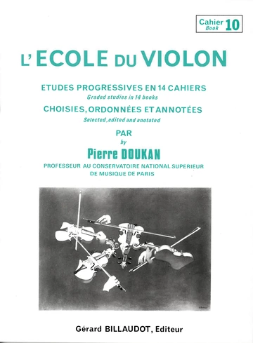 L’École du violon. Volume 10 Visuel